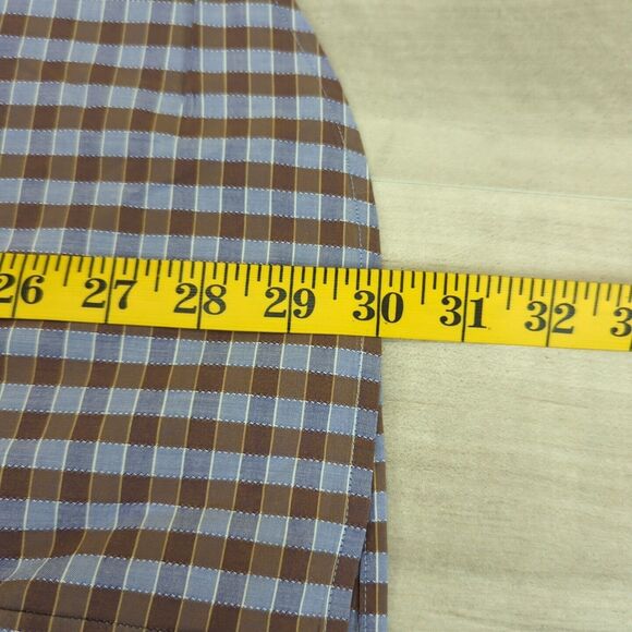 Robert Graham Modern American Shirt XL Flip Cuff Plaid Button Down Long Sleeve - Picture 10 of 11